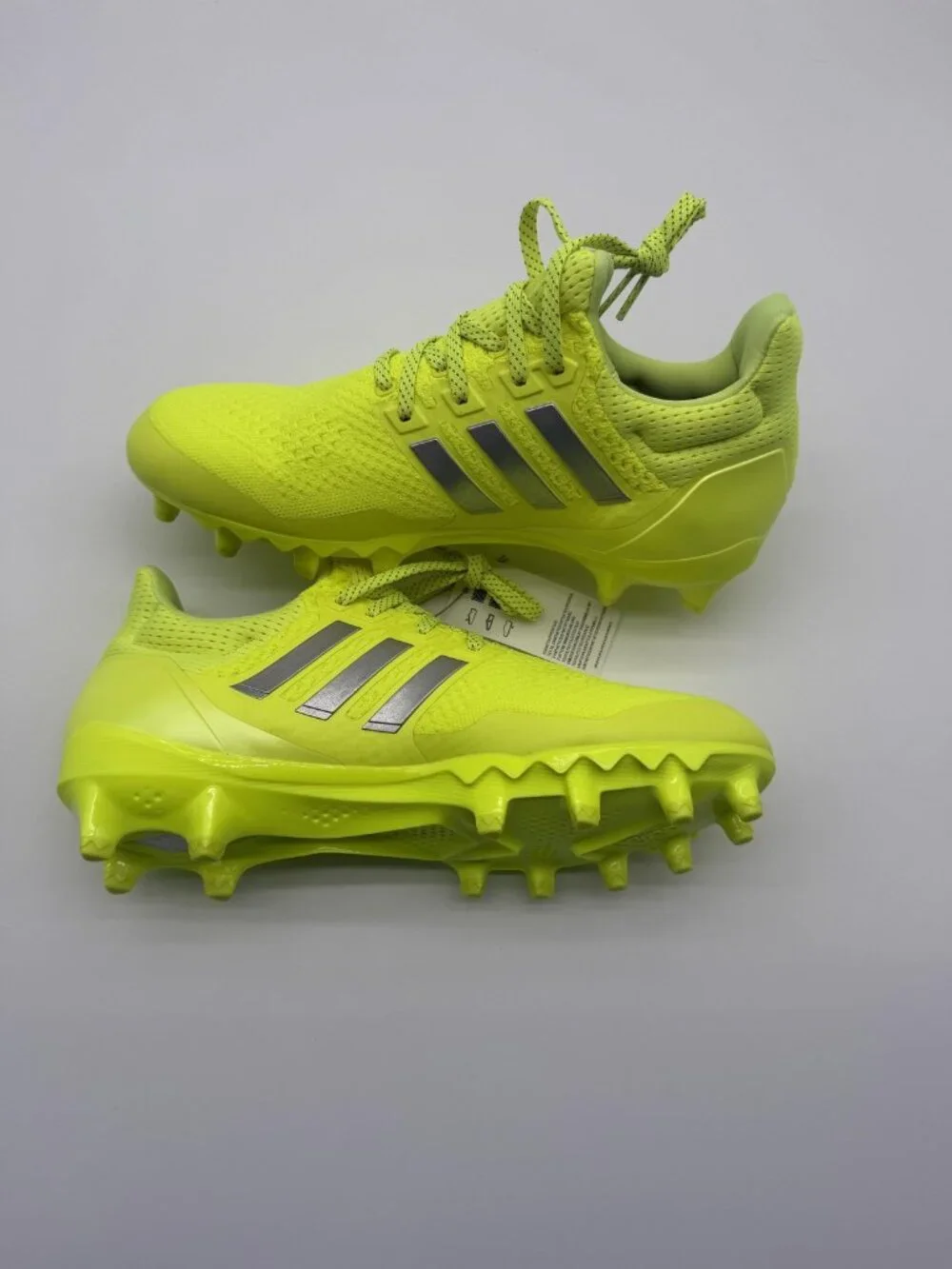 New Adidas Ultraboost Cleat Shoes Men's Size 9.5 Yellow Football JP7413